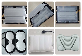 充氣腰托高頻機(jī)樣品